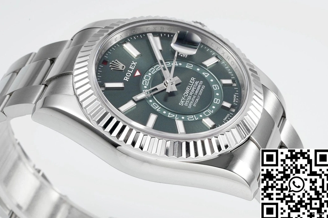 Green DWELLER Rolex ZF M336934-0001 SKY Dial Factory 0101